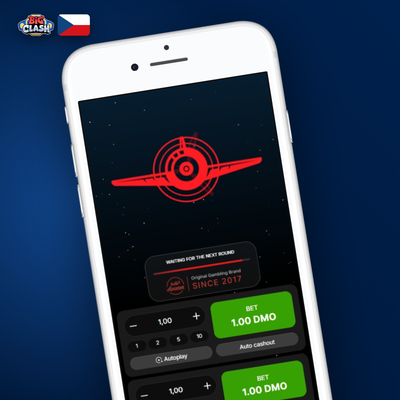 Ikona auto-cashout s cílovým multiplikátorem 2.00x v Aviator Bigclash Casino