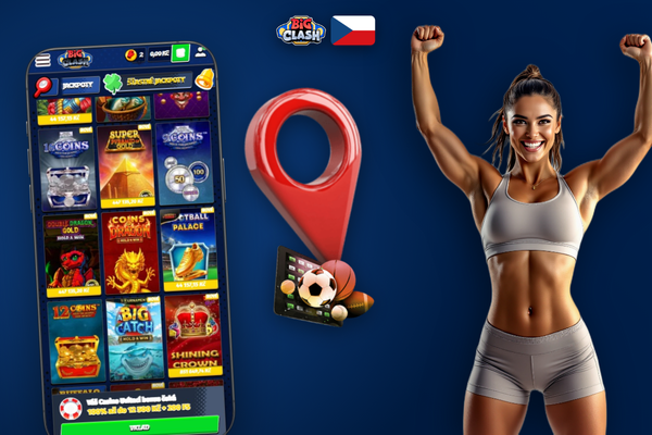 Stáhnout Bigclash Casino apk jde i na starší telefon – stejné menu na obou zařízeních