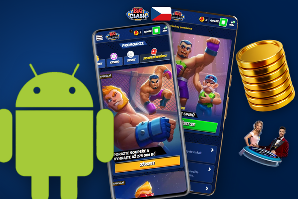 Limit jednotlivé sázky 5 Kč při aktivním bonusu v Bigclash Casino