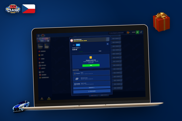 Bigclash Casino zpracovává žádost o výběr peněz ve fázi interní kontroly transakce