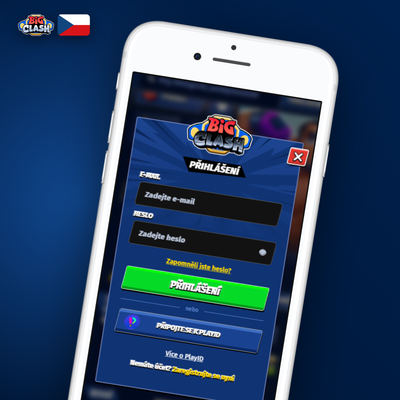 Registrace přes e-mail v Bigclash Casino – potvrďte odkaz v doručené poště