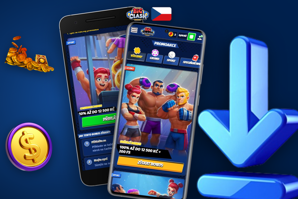 Zvýrazněné pole pro promo kód CZBIGC7 v registračním formuláři Bigclash Casino