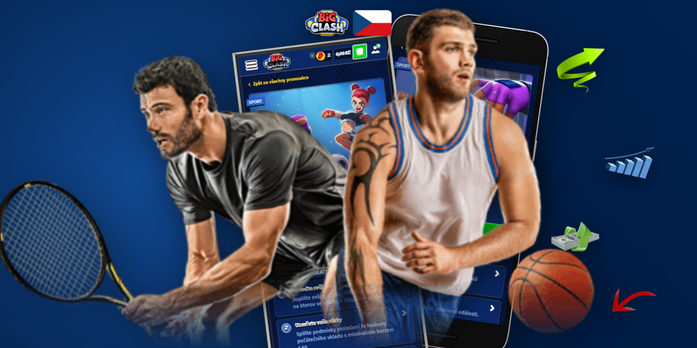 Sportovní bonusy a promo nabídky Bigclash Casino pro fanoušky sportu