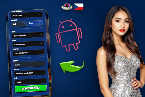 Vyberte měnu CZK při registraci v Bigclash Casino – rozhodnutí nelze změnit