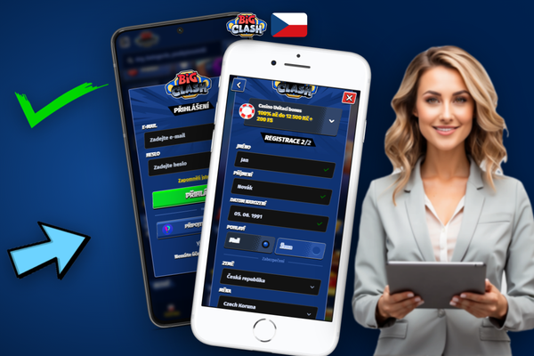 Živý chat Bigclash Casino pomůže vyřešit problémy při registraci v češtině